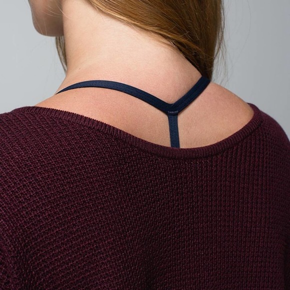 NEW Lululemon The Sweater Life Pullover in Heathered Bordeaux Drama - Picture 6 of 15